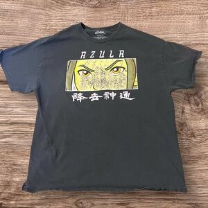 Avatar The Last Airbender Azura Black Graphic T-Shirt XL